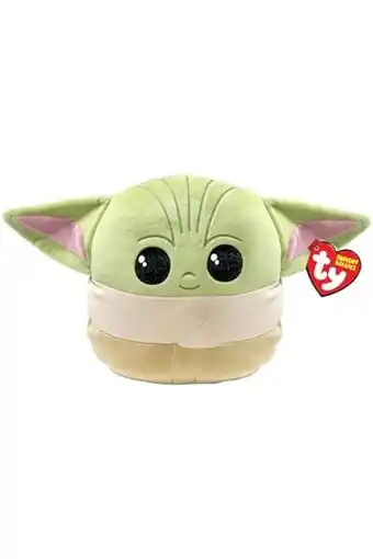 Amazon TY 39255 Marvel 2023 Star Wars Grogu Squish-A-Boo, gelicentieerde Squishy Beanie Baby zachte pluche dieren, knuffelige knuffe aanbieding