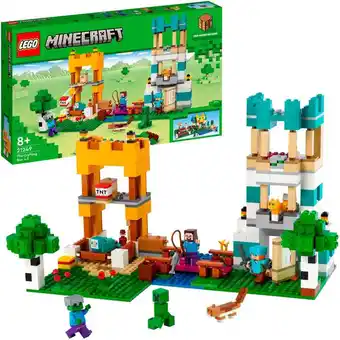 Bol.com LEGO Minecraft De Crafting-box 4.0 - 21249 aanbieding