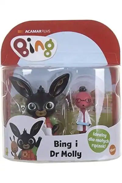 Bing Bunny Bing + Doctor Molly figuren, 2 verpakkingen aanbieding bij ...