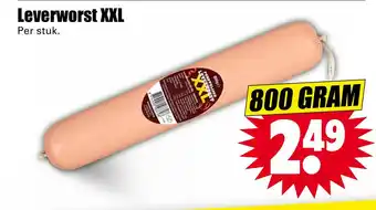 Dirk Leverworst XXL aanbieding