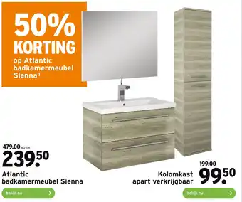 GAMMA op Atlantic badkamermeubel Sienna1 aanbieding