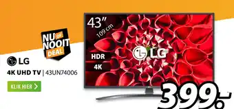 Expert LG 4K UHD TV aanbieding