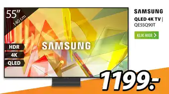 Expert Samsung QLED 4K TV QE55Q90T aanbieding