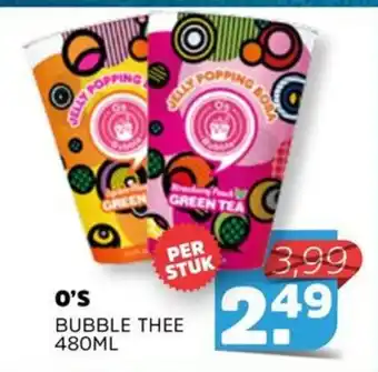 Sahan Supermarkten O'S BUBBLE THEE 480ML aanbieding