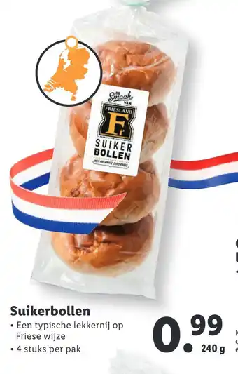 Lidl Suikerbollen 240g aanbieding