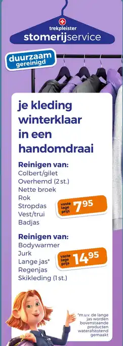 Trekpleister trekpleister stomerijservice aanbieding