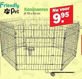 Van Cranenbroek Konijnenren aanbieding