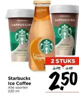 Vomar Voordeelmarkt Starbucks Ice Coffee aanbieding