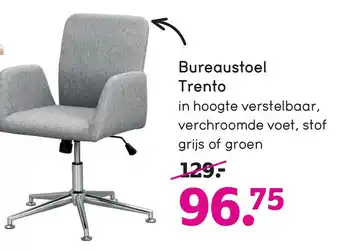 Leen Bakker Bureaustoel Trento aanbieding