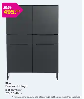 Leen Bakker Dressoir Malaga aanbieding