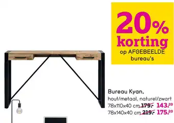 Leen Bakker Bureau Kyan aanbieding