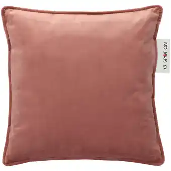 Blokker Spot On draadloos warmtekussen fluweel roze 40 x 40 cm - oplaadbaar en 3 warmtestanden aanbieding