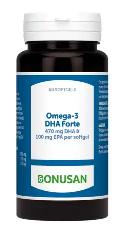 De Online Drogist Bonusan Omega-3 DHA Forte Softgels 60SG aanbieding