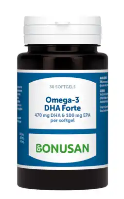 De Online Drogist Bonusan Omega-3 DHA Forte Softgels 30SG aanbieding