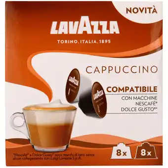 Dekamarkt Lavazza Koffiecups cappuccino aanbieding