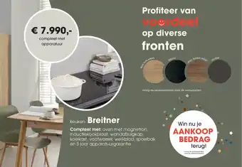 Superkeukens Keuken breitner compleet met apparatuur aanbieding