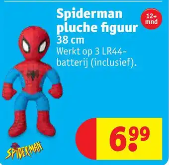 Kruidvat Spiderman pluche figuur aanbieding