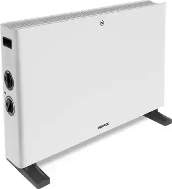 Bol.com VONROC Elektrische kachel - Convectorkachel met ingebouwde radiator ventilator - 2 standen: 1250W/2000W - Regelbare thermosta aanbieding