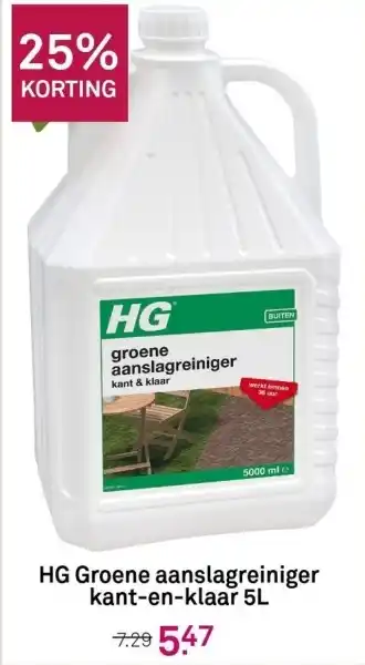 Karwei HG Groene aanslagreiniger kant-en-klaar 5L aanbieding