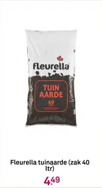 Karwei Fleurella tuinaarde zak 40 ltr aanbieding