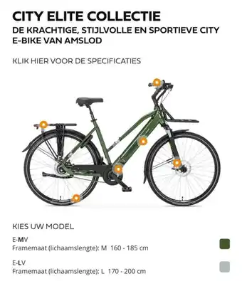 Amslod CITY ELITE COLLECTIE KIES UW MODEL E-MV aanbieding