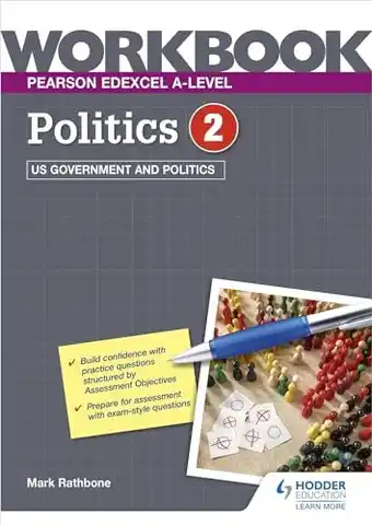 Amazon Pearson Edexcel A-level Politics Workbook 2: US Government and Politics aanbieding