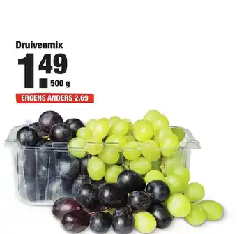 ALDI Druivenmix 500g aanbieding