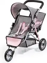 Lidl Bayer Design Poppen tweeling-jogger aanbieding