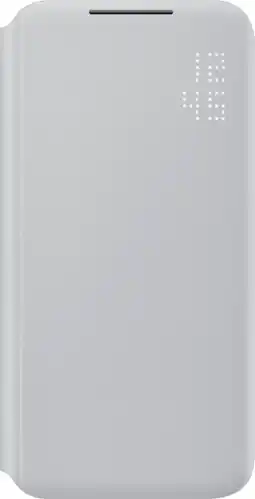 MediaMarkt Samsung Galaxy S22 Smart Led View Cover Light Gray aanbieding