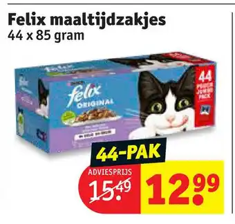 Kruidvat Felix maaltijdzakjes aanbieding