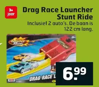 Trekpleister Drag Race Launcher Stunt Ride aanbieding