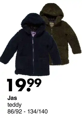 Wibra Jas teddy aanbieding