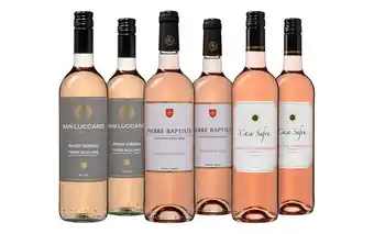 Wijnvoordeel Wijnpakket Rosé Toppers aanbieding