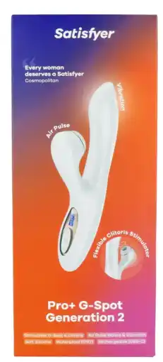 De Online Drogist Eros Satisfyer Pro + G-spot 1ST aanbieding