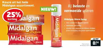 Trekpleister Warm Spray 150 ml aanbieding