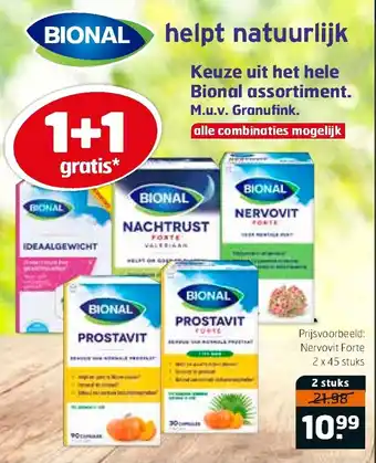 Trekpleister Nervovit Forte 2x45 stuks aanbieding