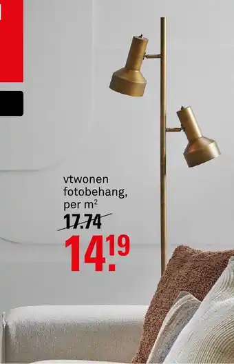 Karwei vtwonen Fotobehang aanbieding