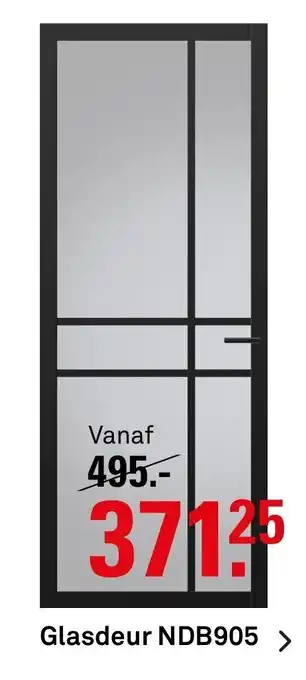 Karwei Glasdeur NDB905 aanbieding