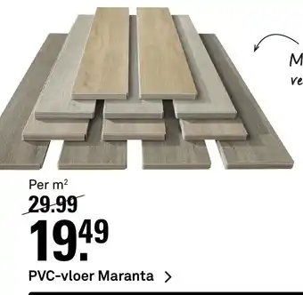 Karwei PVC-vloer Maranta met clickverbinding aanbieding