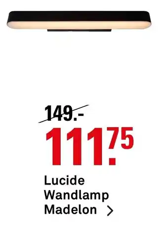 Karwei Lucide Wandlamp Madelon aanbieding