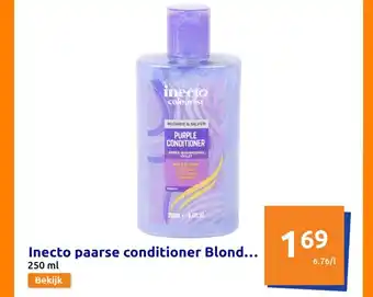 Action Inecto paarse conditioner 250 ml aanbieding