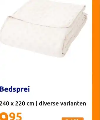 Action Bedsprei 240 x 220 cm | diverse varianten aanbieding