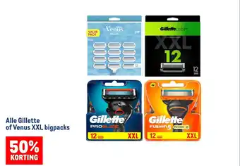 Makro Alle Gillette of Venus XXL bigpacks aanbieding