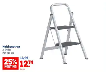 Makro Huishoudtrap 2-treeds aanbieding