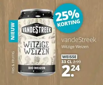 Mitra Vandestreek Witzige Weizen 33 cl aanbieding