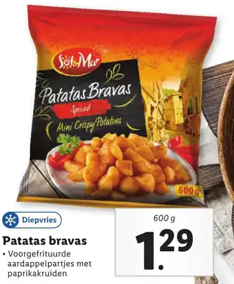 Lidl Patatas bravas 600 g aanbieding