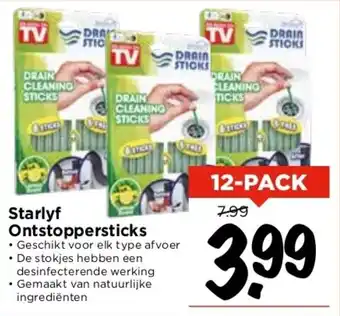 Vomar Voordeelmarkt Starlyf Ontstoppersticks aanbieding