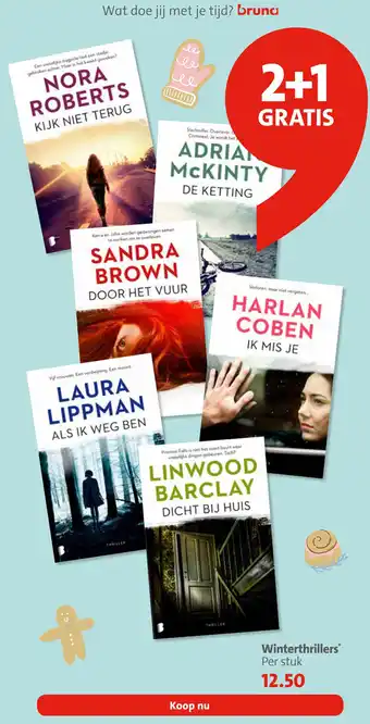 Bruna Winterthrillers aanbieding