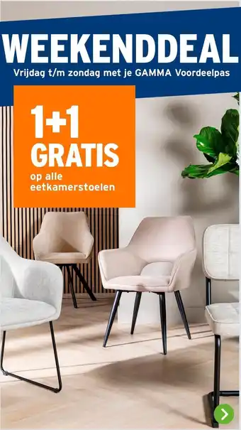 GAMMA Alle eetkamerstoelen aanbieding