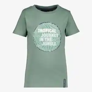 Scapino Unsigned jongens T-shirt met jungle opdruk aanbieding